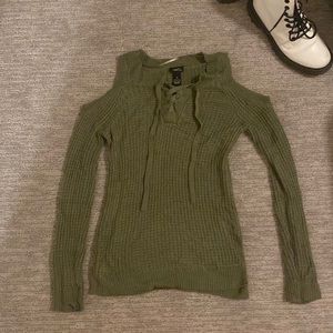 Rue 21, knit, off the shoulder sweater